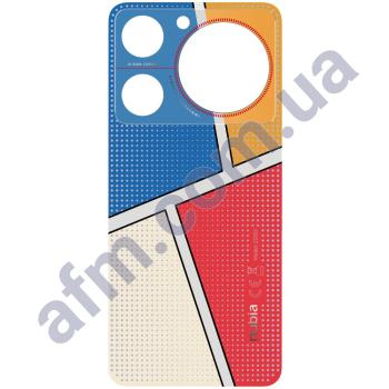 Задняя крышка ZTE Nubia Music Pop Art + стекло камеры (большое)