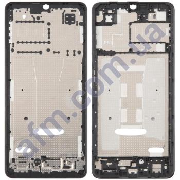 Рамка крепления дисплея ZTE Blade A36/ A56/ A76 4G чёрная